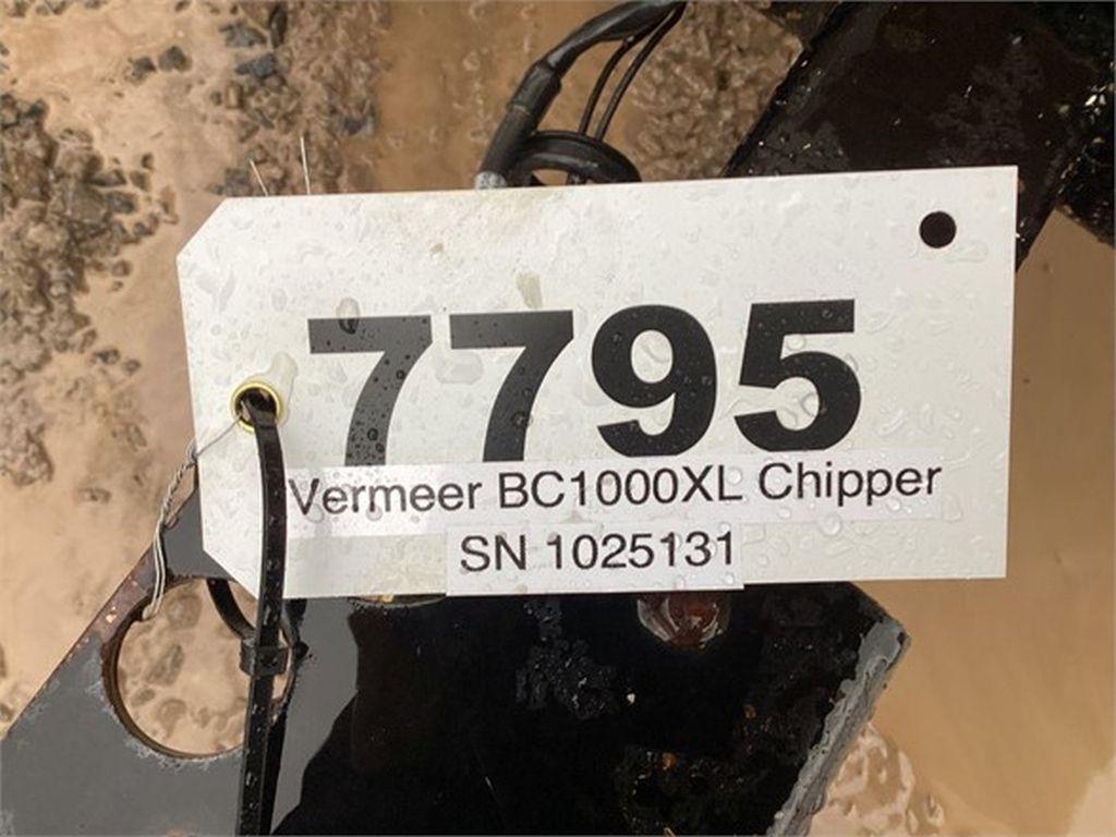 2018 VERMEER BC1000XL WOOD CHIPPER