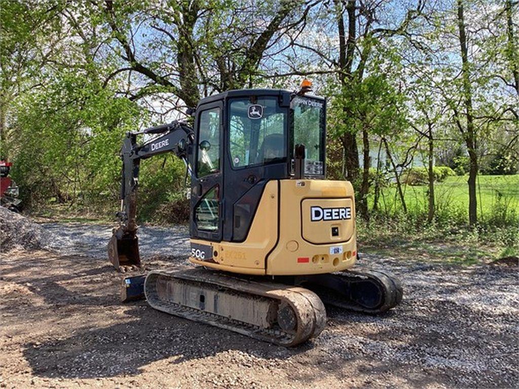 2016 DEERE 50G MINI EXCAVATOR