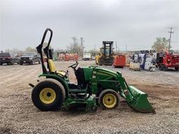 2010 JOHN DEERE 2520 COMPACT TRACTOR