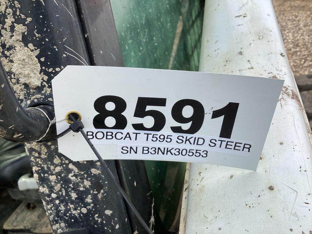 2019 BOBCAT T595 SKID STEER LOADER
