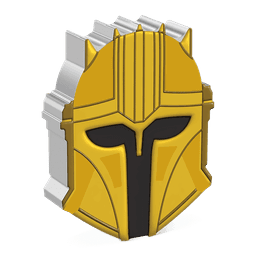 The Mandalorian(TM) Helmets - The Armorer(TM) 1oz Silver Coin