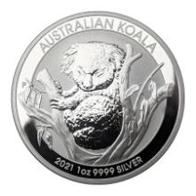 Australian Koala 1 Ounce Silver 2021