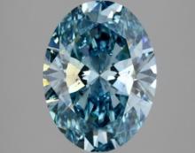 2.97 ctw. SI1 IGI Certified Oval Cut Loose Diamond (LAB GROWN)