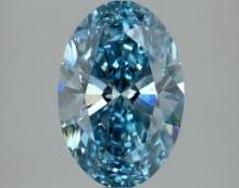 2.85 ctw. VS2 IGI Certified Oval Cut Loose Diamond (LAB GROWN)