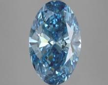 3.87 ctw. SI1 IGI Certified Oval Cut Loose Diamond (LAB GROWN)