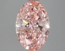 3.06 ctw. SI1 IGI Certified Oval Cut Loose Diamond (LAB GROWN)