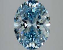 3.13 ctw. SI1 IGI Certified Oval Cut Loose Diamond (LAB GROWN)