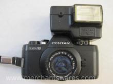 Pentax Auto 110 Camera, Asahi Opt Co Japan, 10 oz