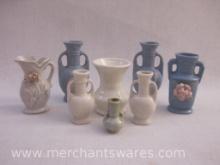 Assorted Vintage Miniature Ceramic Vases made in Japan, Occupied Japan and more, 11 oz