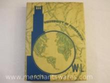 1955 The University of Pittsburgh Owl Yearbook of Dr. Aaron W. Stover, 6 lbs 7 oz