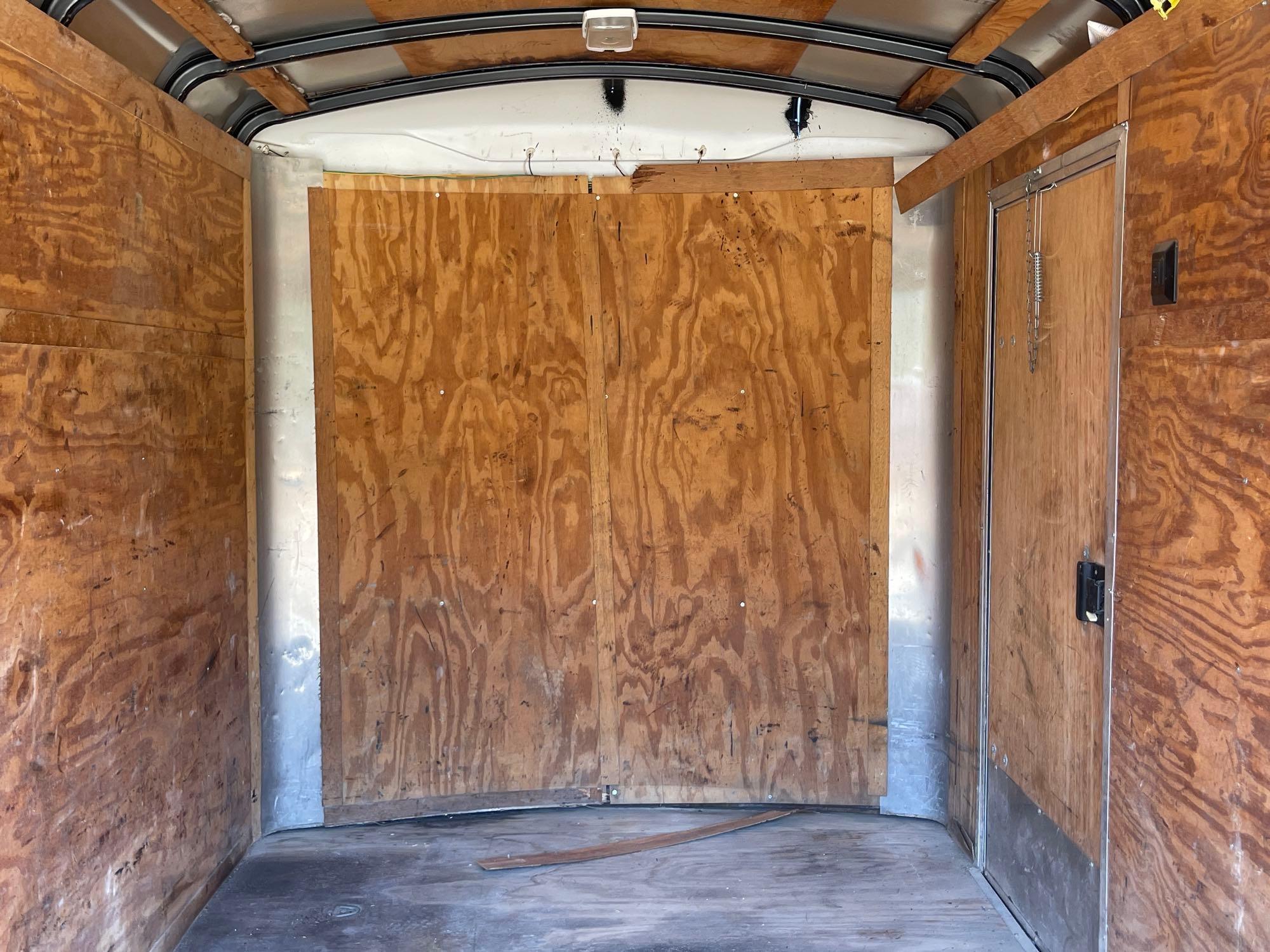 274 - 6X12 HAUL MACK ENCLOSED TRAILER