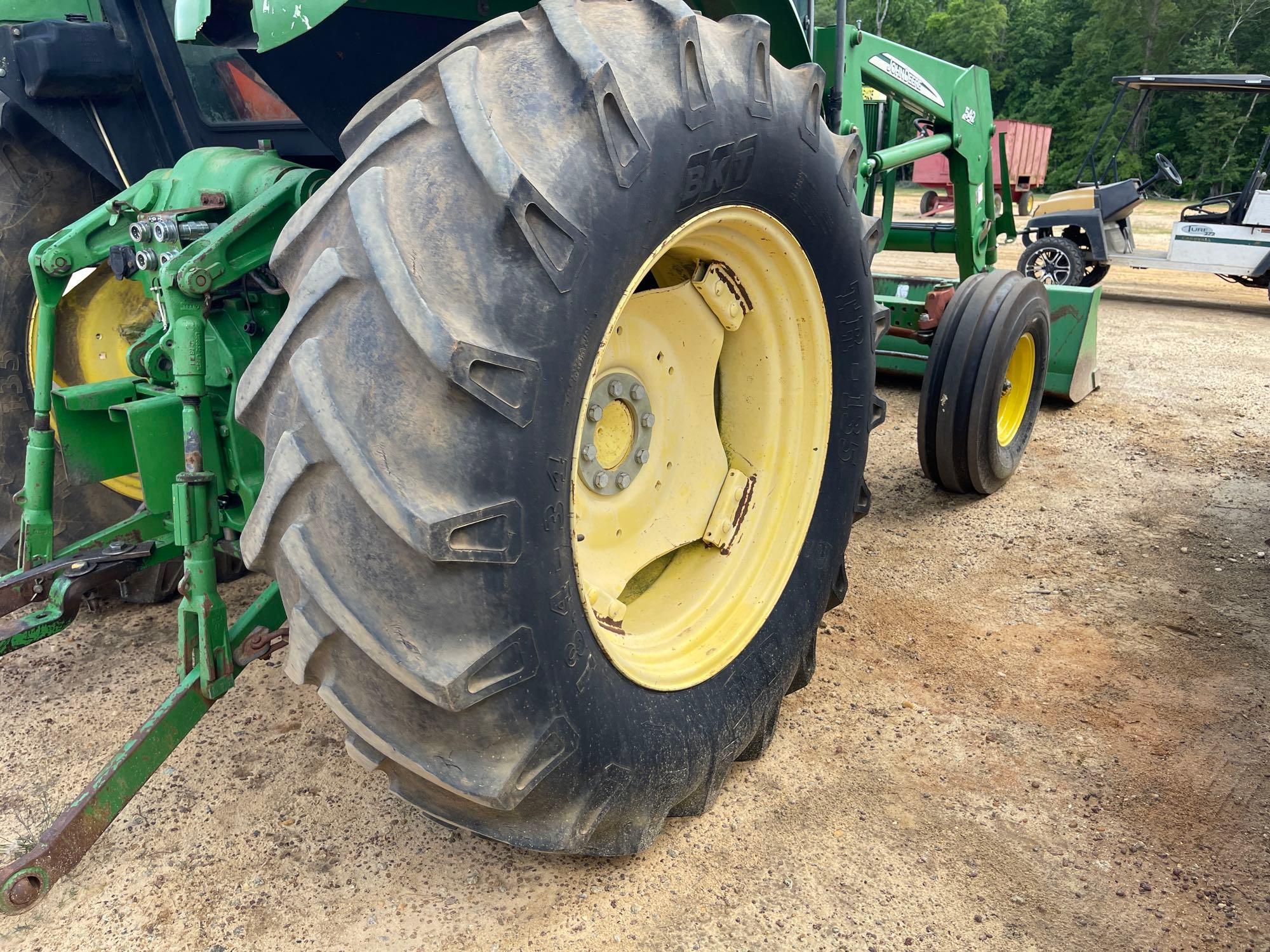 298 - JOHN DEERE 6403 CAB 2WD TRACTOR