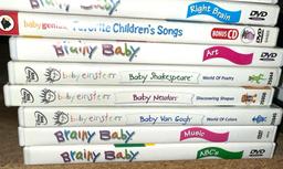 Baby Educational DVD's- Baby Einstein and more