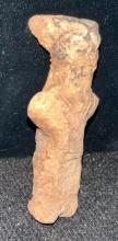 Scarce Vinca Effigy Clay Figure- really Old