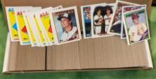 Box of 1988 Baseball cards
