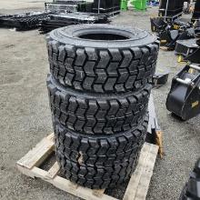 4x 12-16.5 Skidsteer Tires
