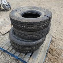 (4) 11r17.5 tires