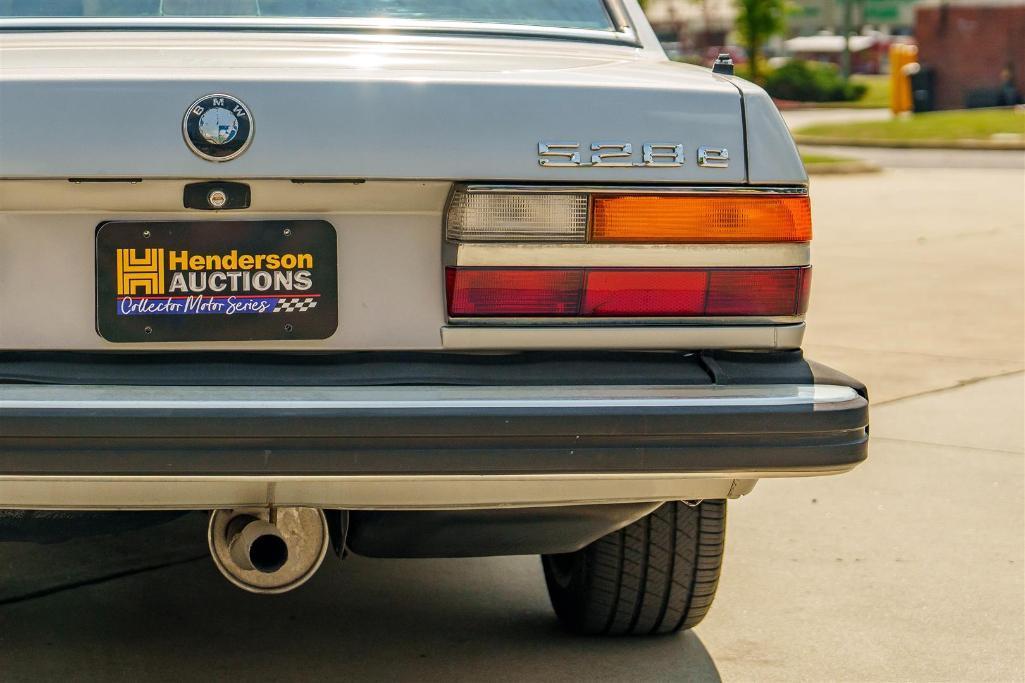 1986 BMW 528E