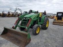 John Deere 4120 Compact Loader Tractor 'Runs & Operates'