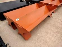 Unused (2) Heavy Duty 90'' Cattle Feeders