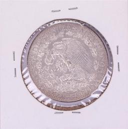 1921 Mexico 2 Pesos Silver Coin
