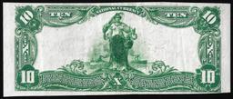 1902 $10 The New London City National Bank, CT CH# 1037 National Currency Note