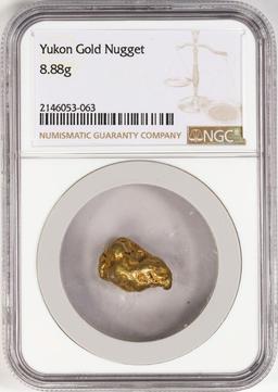 8.88 Gram Yukon Gold Nugget NGC Graded