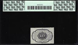 1862 First Issue 10 Cent Fractional Currency Note Fr.1241 PCGS Very Choice New 64