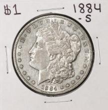 1884-S $1 Morgan Silver Dollar Coin