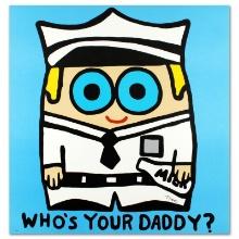 Todd Goldman "Who'S Your Daddy" Limited Edition Lithograph On Paper