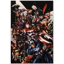 Marvel Comics "Avengers Assemble #1" Limited Edition Giclee On Canvas