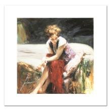 Pino (1939-2010) "Whispering Heart" Limited Edition Giclee On Canvas