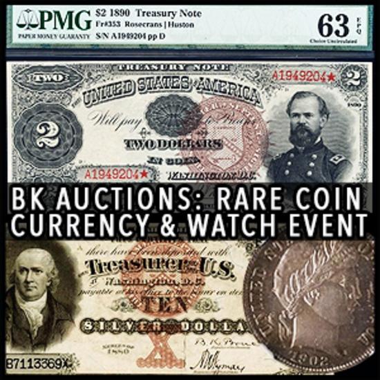 Coins & Currency + Luxury Watch Event