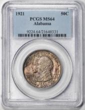 1921 Alabama Centennial Commemorative Half Dollar Coin PCGS MS64