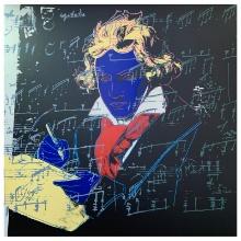 Andy Warhol "Beethoven" Limited Edition Serigraph On Paper