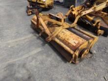 Yellow 3pt Hitch Flail Mower ''PXW8707'' 6' Wide, MISSING GEARBOX, MAYBE OT