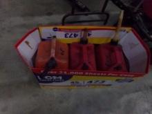 (3) Used, 2 1/2-Gallon, Gasoline Cans