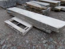 (2) Natural Edge Steps, 22'' x 102'' x 6'', 24 Sq. Ft., Sold by the Sq. Ft.
