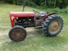 Ferguson Utility Tractor, Gasoline, 6 Volt, Tires Good, 3 PTH, Over-Run Clu