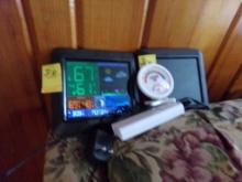 (2) Matching ''Color Screen'' Thermometer/Weather Stations, Lacrosse Techno