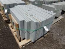 Pallet Of 1'' Bluestone Pattern Thermled Assorted Dimensions, Thickness cVa