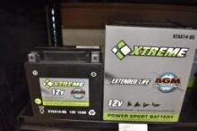 XTREME 12V AGM POWER SPORT BATTERY, PART