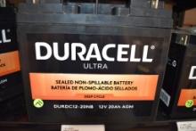 DURACELL ULTRA SEALED DEEP CYCLE BATTERY,