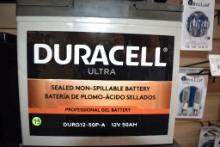 DURACELL ULTRA SEALED PROFESSIONAL GEL BATTERY,
