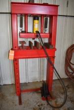 20 TON H-FRAME SHOP PRESS WITH FOOT PEDAL