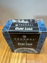 Federal 12 gauge 2 3/4 Game load 25 shells