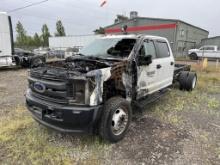 2019 Ford F550 4x4 Cab and Chassis