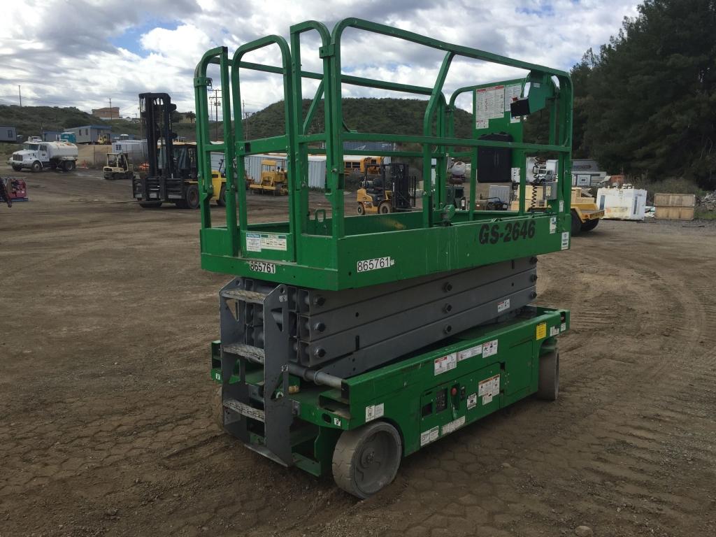 2016 Genie GS2646 Scissor Lift,