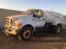 2011 Ford F750 2000 Gallon Water Truck,