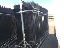 (30) Unused 7ft x 10ft Wrought Iron Fence Panels,